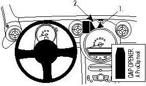 ProClip do Mini Paceman 13-16