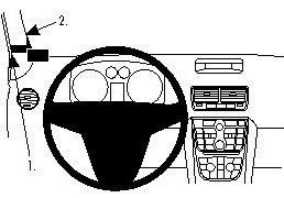 ProClip do Opel Meriva 11-17