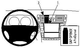 ProClip do Lexus seria LS 07-12