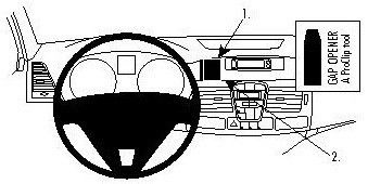 ProClip do Renault Laguna 08-15