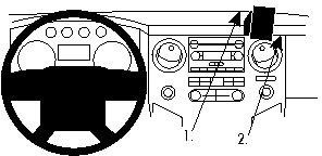 ProClip do Ford Seria-F 250 / 350 / 450 / 550 / 650 / 750 11-16