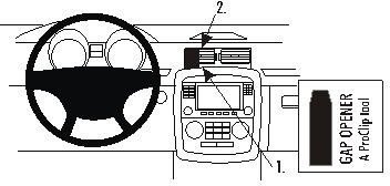 ProClip do Mercedes Benz R Klasa 06-14