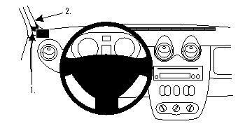 ProClip do Renault Logan 09-14