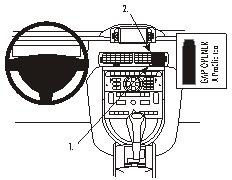 ProClip do Citroen C6 07-13