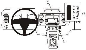 ProClip do Volkswagen Tiguan 08-09