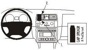 ProClip do Skoda Fabia 08-14