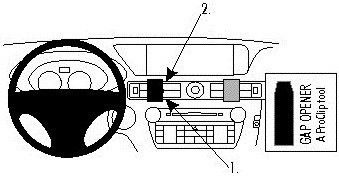 ProClip do Lexus Seria GS 13-20