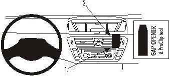 ProClip do Citroen C4 Picasso 07-13