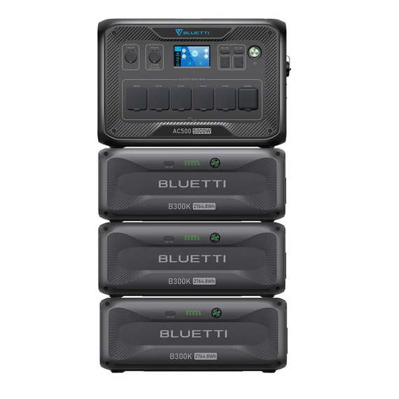 BLUETTI AC500+3xB300K Domowy Off-Grid | 5000W 8294,4Wh 