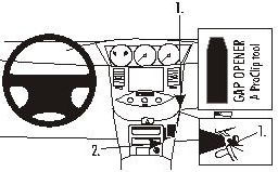 ProClip do Nissan Primera 02-09