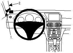 ProClip do Mercedes Benz GLK Klasa 08-15
