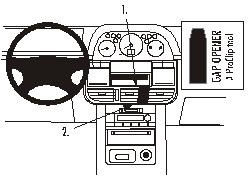 ProClip do Nissan X-Trail 02-03