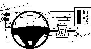 ProClip do Renault Laguna 08-15