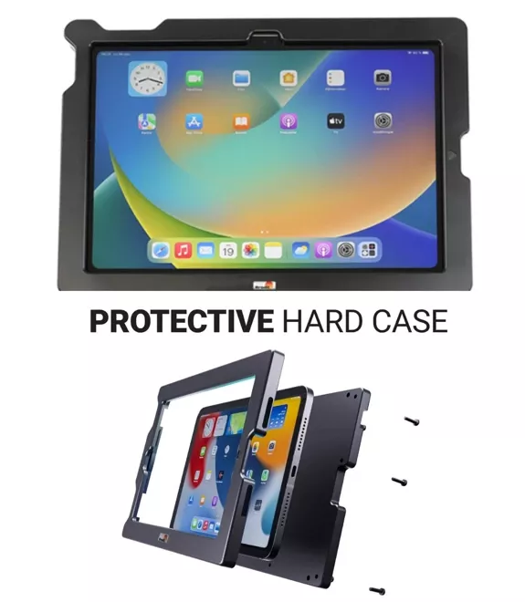 ModTek™ Hard Case Obudowa aktywna do Apple iPad 10th Gen (A2696, A2757, A2777) przetestowana na upadek z wysokości 1,8 m.