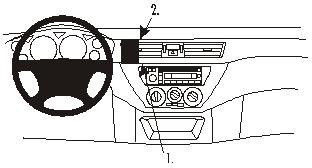 ProClip do Mitsubishi Lancer 04-07