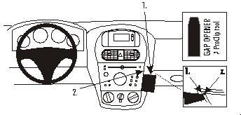 ProClip do Opel Combo 02-11