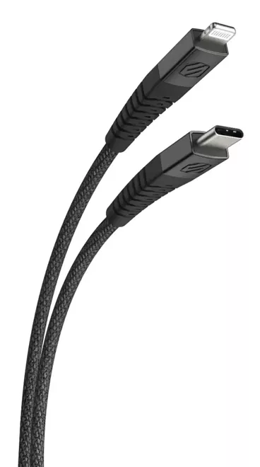 Scosche StrikeLine™ HD Premium kabel USB-C® - Lightning® 1,2 metra