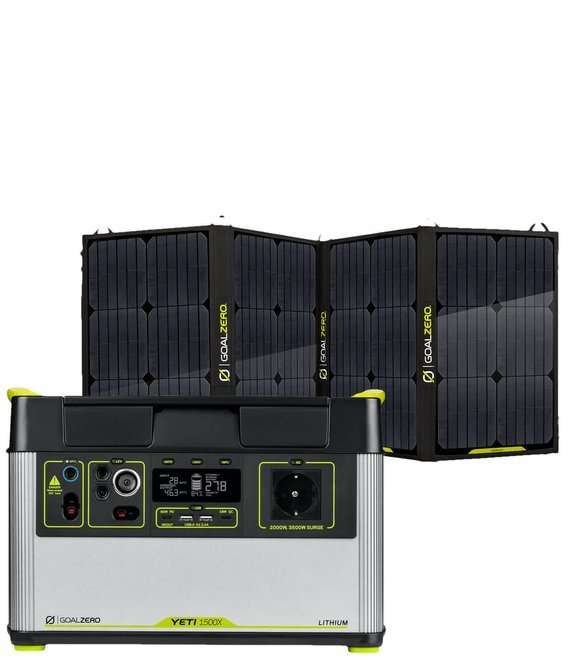 Zestaw solarny Yeti 1500 X EU universal version + Nomad 100