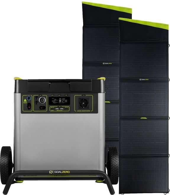 Zestaw solarny Yeti 6000X EU universal version + Nomad 200 (2x)