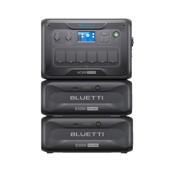 BLUETTI AC300+2xB300K Domowy Off-Grid | 3.000W 5529,6Wh 