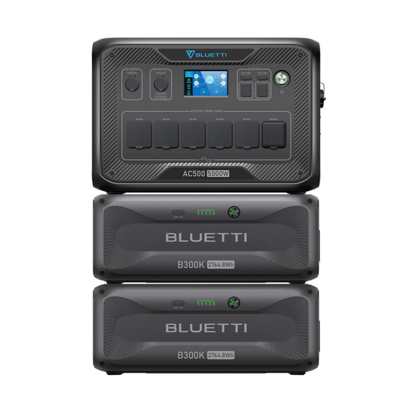 BLUETTI AC500+2xB500K Domowy Off-Grid | 5000W 5529,6Wh 