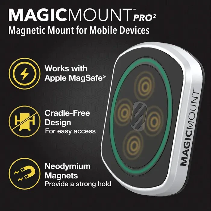 MagicMount™ Pro2 uchwyt uniwersalny magnetyczny z wbudowaną głowicą AMPS