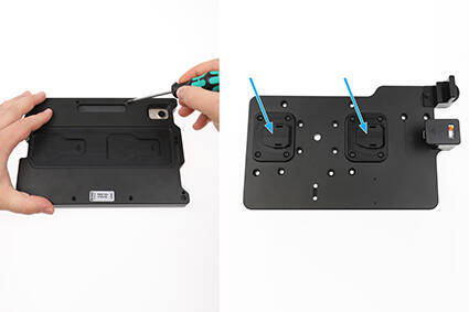 ModTek™ Hard Case Obudowa aktywna do Apple iPad Mini 6th Gen (A2567, A2568, A2569) przetestowana na upadek z wysokości 1,8 m.