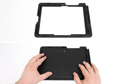 ModTek™ Hard Case Obudowa aktywna do Samsung Galaxy Tab Active 4 Pro SM-T630/SM-T636 przetestowana na upadek z wysokości 1,8 m.