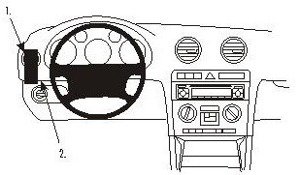 ProClip do Audi A3 03-12