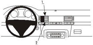 ProClip do Audi S8 03-10