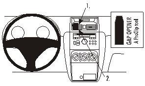 ProClip do Fiat Sedici 07-09