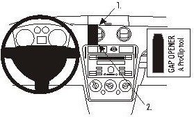 ProClip do Ford Fusion 06-12