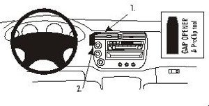 ProClip do Honda Civic 4-drzwiowa 01-05