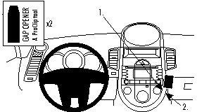 ProClip do Kia Soul 09-13