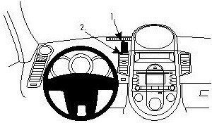 ProClip do Kia Soul 10-13