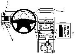 ProClip do Mercedes Benz C-Klasa (180-320) 07-10