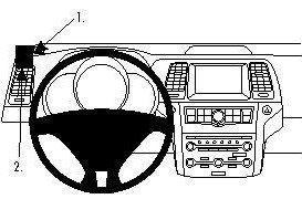 ProClip do Nissan CrossCabriolet 09-14