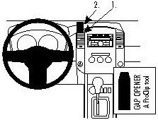 ProClip do Nissan King Cab 11-15