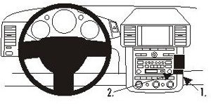 ProClip do Nissan Murano 03-08