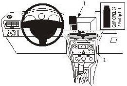 ProClip do Opel Astra 04-09