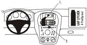 ProClip do Opel Combo 02-11