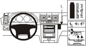 ProClip do Ssang Yong Rexton 05-07