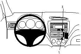 ProClip do Subaru Forester 08-12