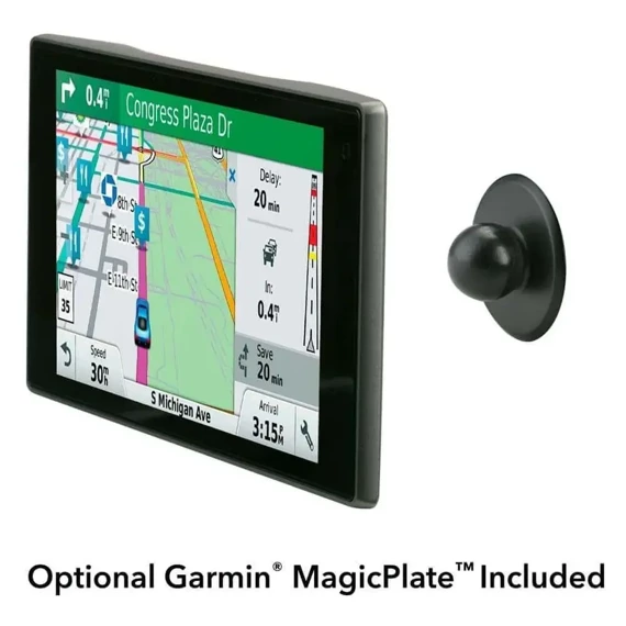 Scosche MagicMount™ Dash. Uchwyt magnetyczny do montażu na desce auta / w biurze z uniwersalną płytką mocującą do Samsunga S24 Ultra