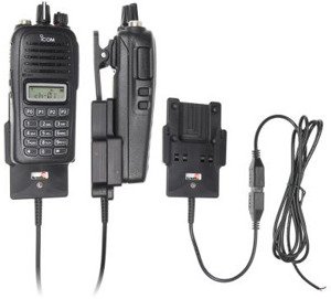 Uchwyt aktywny do ICOM IC-F2000S.