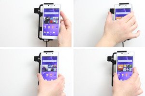 Uchwyt aktywny do instalacji na stałe do Sony Xperia M2