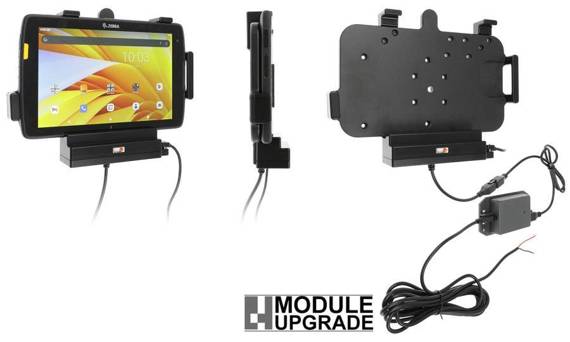 Uchwyt aktywny o wzmocnionej konstrukcji do Zebra ET45 8.0 z modułem komunikacyjno-ładującym.