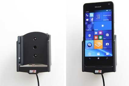 Uchwyt aktywny z kablem USB do Microsoft Lumia 650