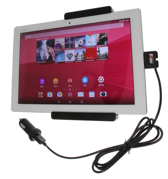 Uchwyt aktywny z kablem USB do Sony Xperia Z4 Tablet