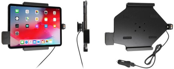 Uchwyt aktywny z kablem USB oraz blokadą sprężynową do Apple iPad Pro 11 (A1980, A2013, A1934, A1979, A2068, A2230)